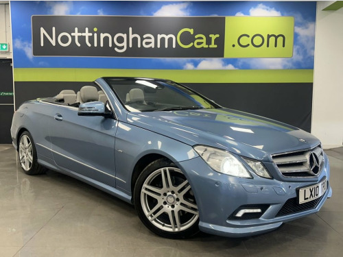 Mercedes-Benz E-Class E350 3.0 E350 CDI V6 BlueEfficiency Sport Cabriolet 2dr