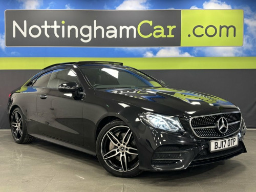 Mercedes-Benz E-Class  2.0 E220d AMG Line (Premium) Coupe 2dr Diesel G-Tr
