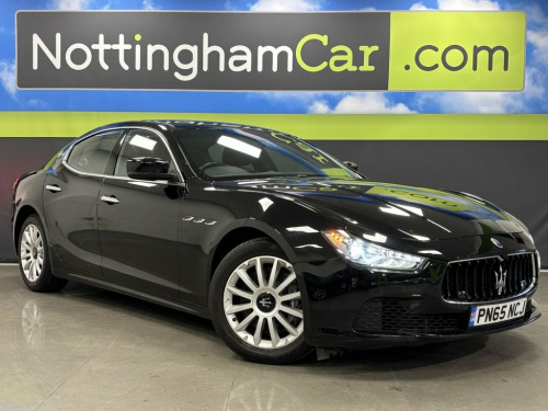 Maserati Ghibli  3.0D V6 Saloon 4dr Diesel ZF Euro 5 (s/s) (275 ps)