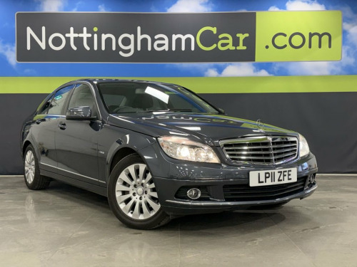Mercedes-Benz C-Class C180 1.8 C180 BlueEfficiency Elegance Saloon 4dr Petrol 