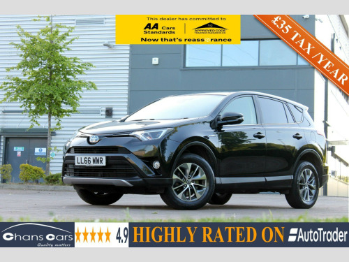 Toyota RAV4  2.5 VVT-h Business Edition Plus CVT Euro 6 (s/s) 5dr (Safety Sense, Nav)