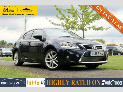 Lexus CT 200h  1.8 200h Advance CVT Euro 6 (s/s) 5dr