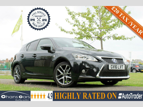 Lexus CT 200h  1.8 200h F Sport CVT Euro 6 (s/s) 5dr