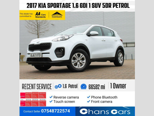 Kia Sportage  1.6 GDi 1 Euro 6 (s/s) 5dr