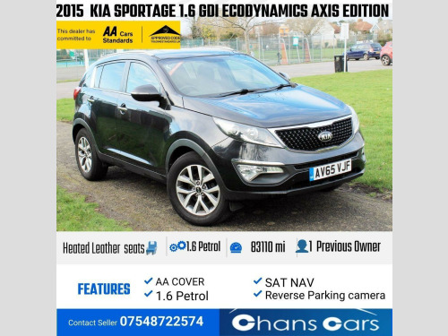 Kia Sportage  1.6 GDi EcoDynamics Axis Edition 2WD Euro 6 (s/s) 5dr 