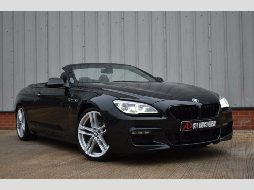 BMW 6 Series  3.0 640d M Sport Convertible 2dr Diesel Auto Euro 6 (s/s) (313 ps)