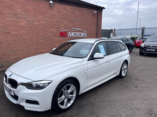 BMW 3 Series 320 320d xDrive M Sport White 5dr Estate