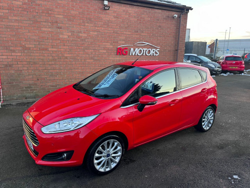 Ford Fiesta  1.0 EcoBoost 125 Titanium X Red 5dr Hatch