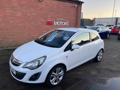 Vauxhall Corsa  1.2 SXi White 3dr Hatch