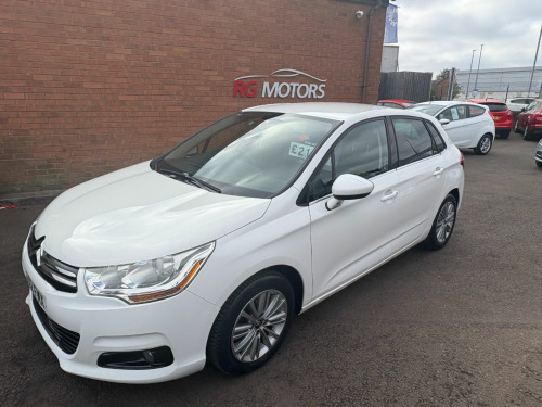 Citroen C4  1.6 HDi [110] VTR+ White 5dr Hatch