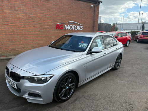 BMW 3 Series 318 318d M Sport Silver 4dr Step Auto