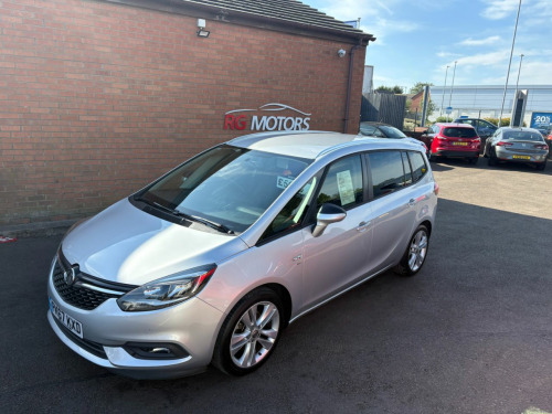 Vauxhall Zafira  1.4T SRi Nav Silver 5dr 7 Seater MPV