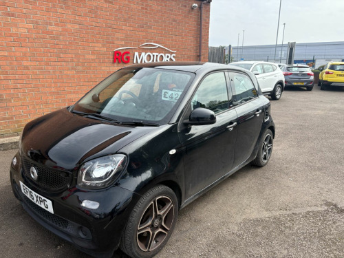 Smart forfour  0.9 Turbo Prime Premium Black 5dr