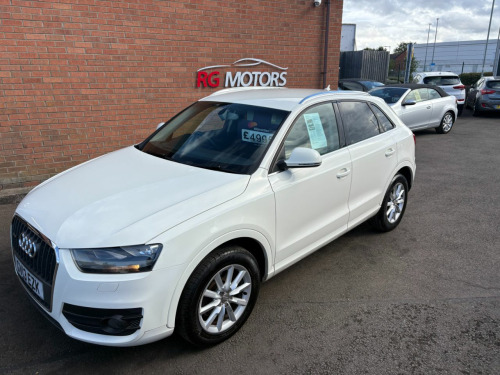 Audi Q3  2.0 TDI Quattro SE White 5dr Estate