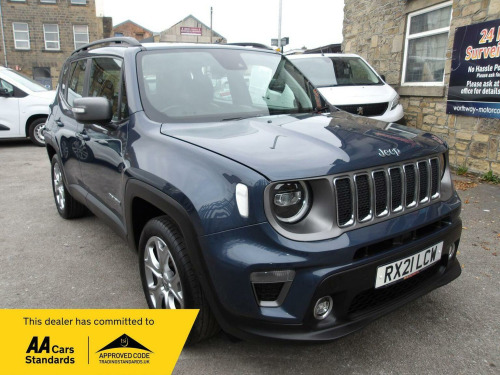 Jeep Renegade  1.3 GSE T4 11.4kWh Limited Auto 4xe Euro 6 (s/s) 5dr