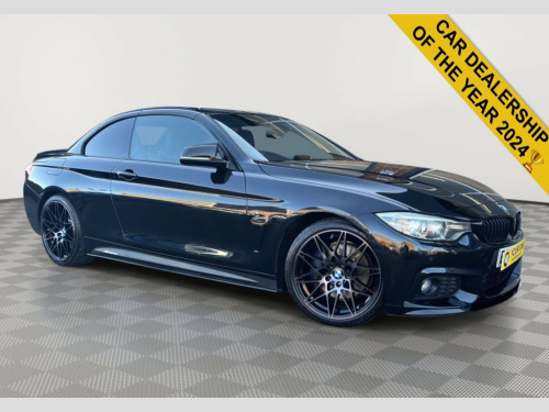 BMW 4 Series  2.0 420d M Sport Convertible 2dr Diesel Auto Euro 