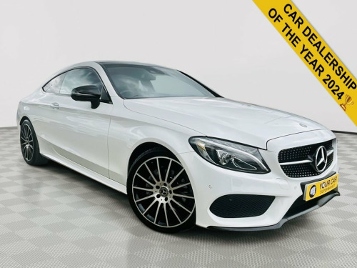 Mercedes-Benz C-Class C200 2.0 C200 AMG Line (Premium Plus) Coupe 2dr Petrol 
