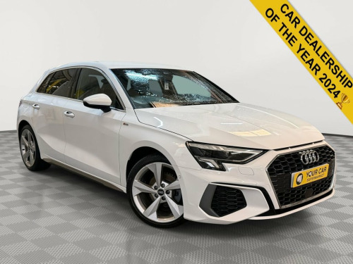 Audi A3  1.5 TFSI 35 S line Sportback 5dr Petrol Manual Eur 