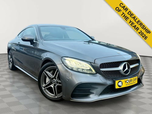 Mercedes-Benz C-Class C300 2.0 C300 AMG Line Coupe 2dr Petrol G-Tronic+ Euro  