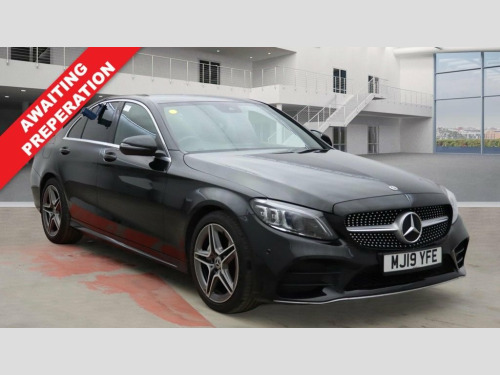 Mercedes-Benz C-Class C200 1.5 C200 MHEV EQ Boost AMG Line (Premium) Saloon 4 