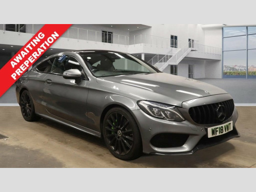 Mercedes-Benz C-Class  2.1 C250d AMG Line (Premium Plus) Coupe 2dr Diesel 