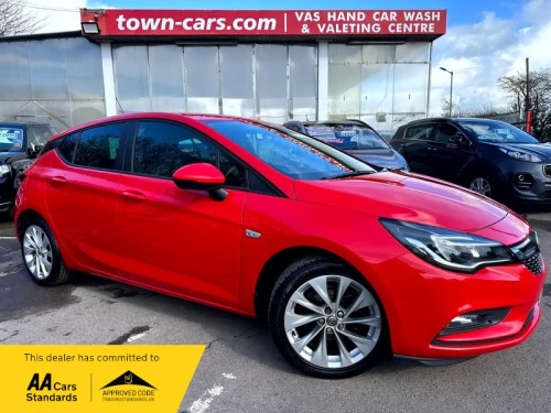 Vauxhall Astra  DESIGN ECOTEC S/S - 6 SPEED, ONLY 62628 MILES, SERVICE HISTORY, 1 FORMER OW