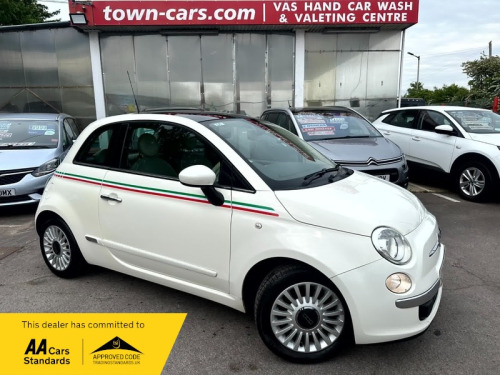 Fiat 500  LOUNGE - ONLY 65606 MILES ONLY £35 ROAD TAX FULL SERVICE HISTORY REAR