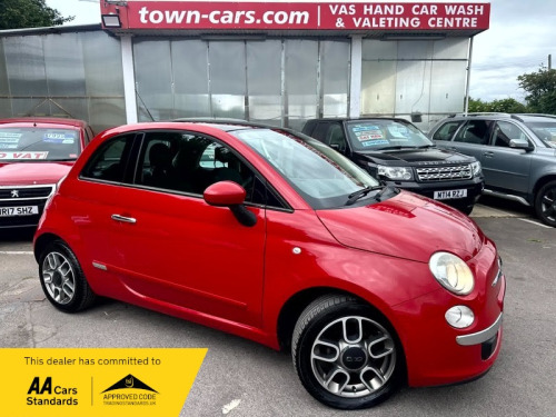 Fiat 500  LOUNGE - ONLY 40086 MILES, CHEAP £35 TAX, SERVICE HISTORY, STOP/START