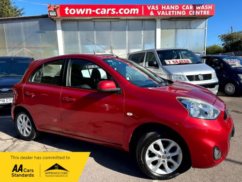 Nissan Micra  ACENTA-ONLY 28286 MILES, LOW £35 ROAD TAX, SERVICE HISTORY, CLIMATE C