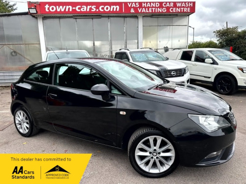 SEAT Ibiza  TOCA-ONLY 66026 MILES, 1 FORMER OWNER, SERVICE HISTORY, SAT NAV, BLUETOOTH,