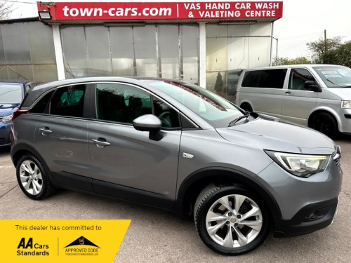 Vauxhall Crossland X  TECH LINE NAV S/S-6 SPEED, FULL SERVICE HISTORY, ONLY 53526 MILES, PARKING 