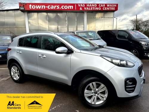 Kia Sportage  2 ISG - ONLY 62646 MILES, FULL KIA HISTORY, PARKING SENSORS, SAT NAV, LANE 