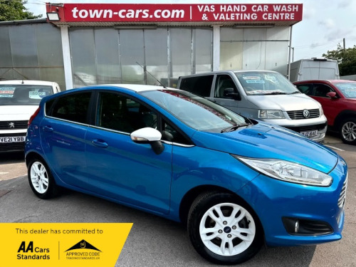Ford Fiesta  ZETEC BLUE EDITION SPRING-ONLY 36103 MILES, SERVICE HISTORY, 1 FORMER OWNER