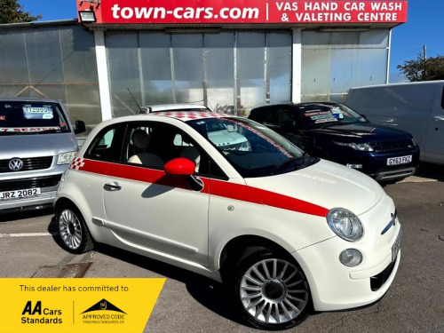 Fiat 500  POP - ONLY 49543 MILES, ELECTRIC MIRRORS, RADIO CD, LEATHER + CLOTH TRIM, A