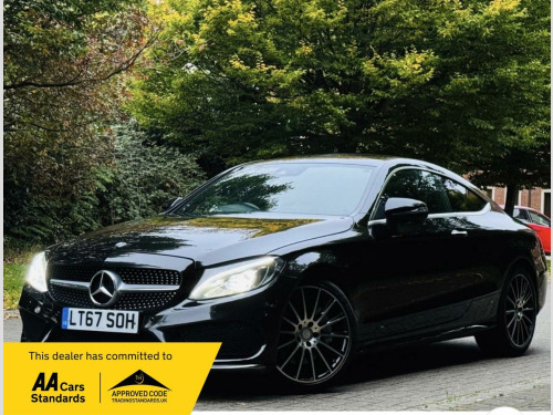 Mercedes-Benz C-Class  2.1 C250d AMG Line (Premium Plus) G-Tronic+ Euro 6 (s/s) 2dr