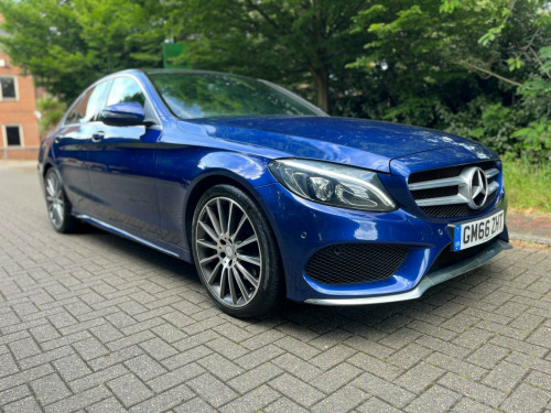 Mercedes-Benz C-Class  2.1 C220d AMG Line (Premium) 7G-Tronic+ Euro 6 (s/s) 4dr