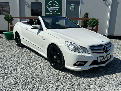 Mercedes-Benz E-Class E350 3.0 E350 CDI V6 BlueEfficiency Sport Cabriolet 2dr Diesel G-Tronic Euro 5 (