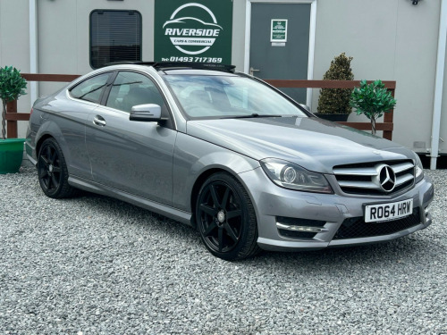 Mercedes-Benz C-Class C220 2.1 C220 CDI AMG Sport Edition G-Tronic+ Euro 5 (s/s) 2dr