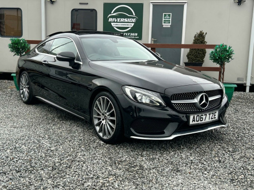 Mercedes-Benz C-Class  2.1 C220d AMG Line (Premium) G-Tronic+ Euro 6 (s/s) 2dr