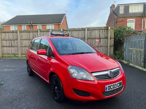 Vauxhall Zafira  1.6 16V Exclusiv Euro 5 5dr