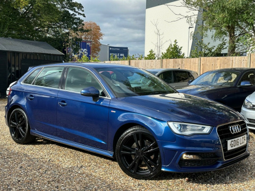 Audi A3  2.0 TDI S line Sportback S Tronic Euro 6 (s/s) 5dr (Nav)