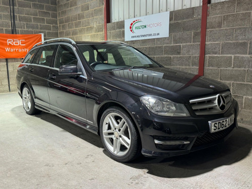 Mercedes-Benz C-Class C180 1.6 C180 BlueEfficiency AMG Sport G-Tronic+ Euro 5 (s/s) 5dr