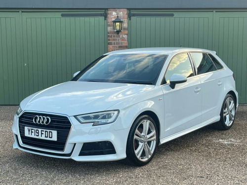 Audi A3  1.0 TFSI 30 S line Sportback 5dr Petrol Manual Eur