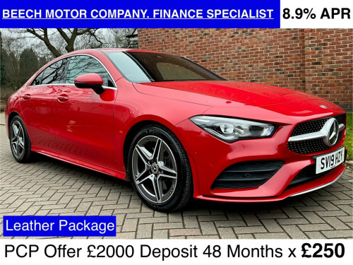 Mercedes-Benz CLA  1.3 CLA200 AMG Line Coupe 7G-DCT Euro 6 (s/s) 4dr