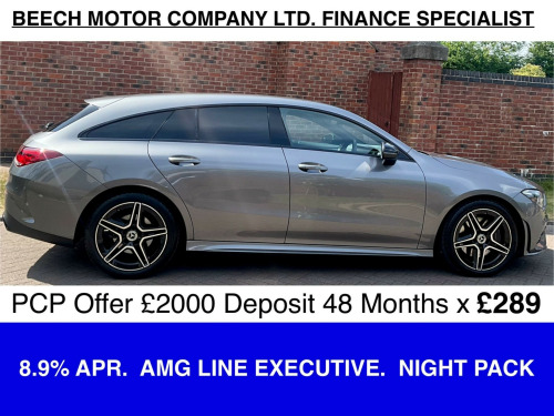 Mercedes-Benz CLA  1.3 CLA200 AMG Line (Executive) Shooting Brake 7G-DCT Euro 6 (s/s) 5dr