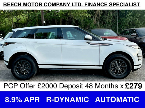 Land Rover Range Rover Evoque  2.0 P200 MHEV R-Dynamic Auto 4WD Euro 6 (s/s) 5dr