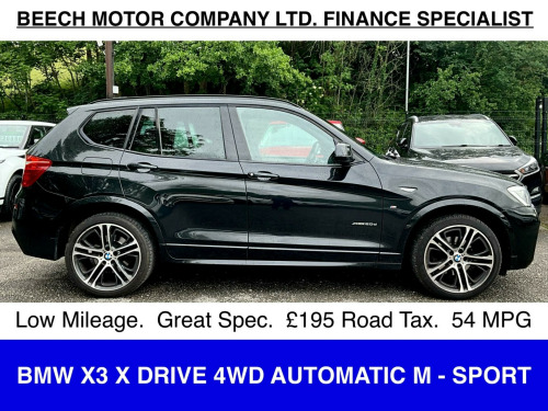 BMW X3  2.0 20d M Sport Auto xDrive Euro 6 (s/s) 5dr