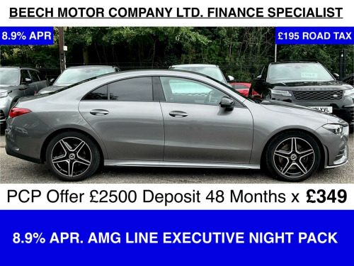 Mercedes-Benz CLA  2.0 CLA220d AMG Line (Executive) Coupe 8G-DCT Euro 6 (s/s) 4dr