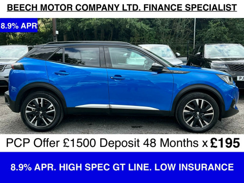 Peugeot 2008 Crossover  1.2 PureTech GT Line Euro 6 (s/s) 5dr