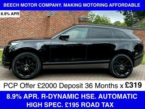 Land Rover Range Rover Velar  2.0 D180 R-Dynamic HSE Auto 4WD Euro 6 (s/s) 5dr